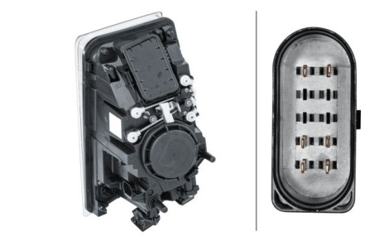 Headlamp set SET_SET_1EL 010 478-091 Hella, Image 4