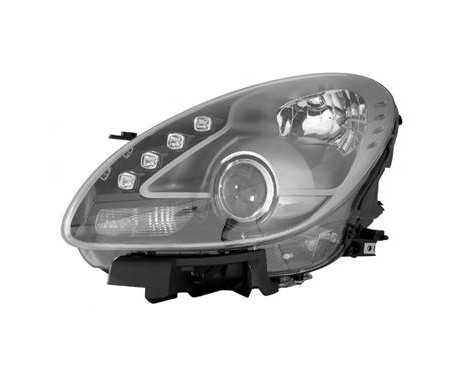 Headlight 0113985M Van Wezel