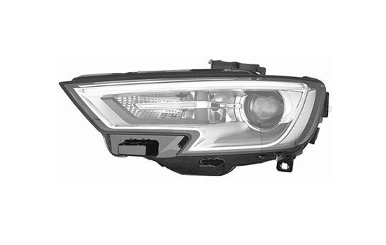 Headlight 0358985 Van Wezel