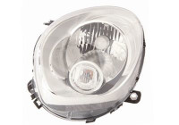 Headlight 0515963 Van Wezel