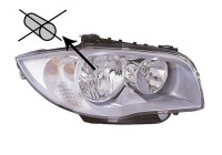 Headlight 0628964 Van Wezel