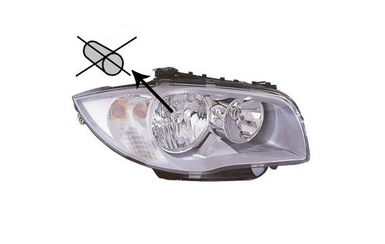 Headlight 0628964 Van Wezel