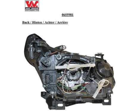 Headlight 0655981 Van Wezel, Image 2