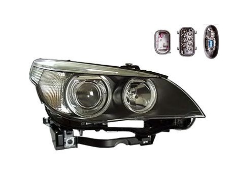 Headlight 0655982 Van Wezel