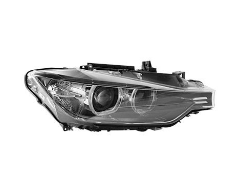 Headlight 0670984Z Van Wezel
