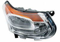 Headlight 0928962 Van Wezel