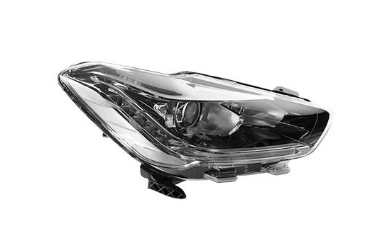 Headlight 0968962N Van Wezel
