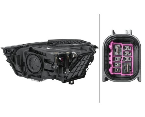 HEADLIGHT 1 EX 1EX 354 870-021 Hella, Image 2