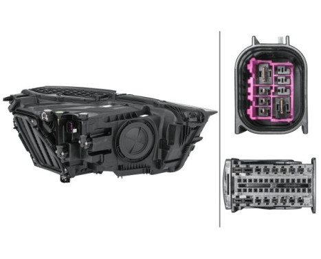 HEADLIGHT 1 EX 1EX 354 870-071 Hella, Image 2