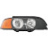 Headlight 1223980 Diederichs