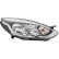 Headlight 1407980 Diederichs