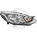 Headlight 1407980 Diederichs, Thumbnail 3