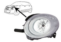 Headlight 1609963 Van Wezel