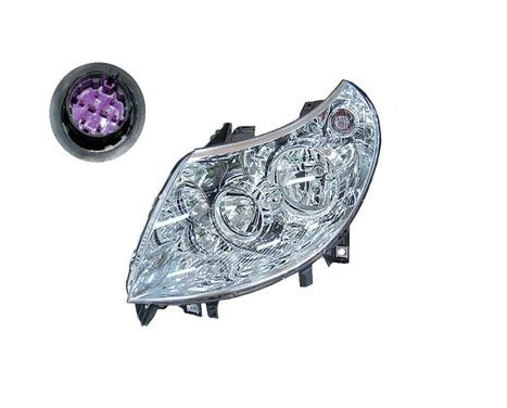 Headlight 1651965M Van Wezel