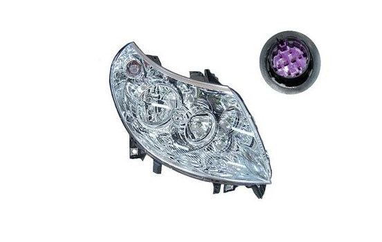 Headlight 1651966M Van Wezel