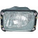 Headlight 1660180 Diederichs