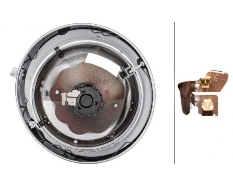 Headlight 1A8 001 149-011 Hella, Image 2