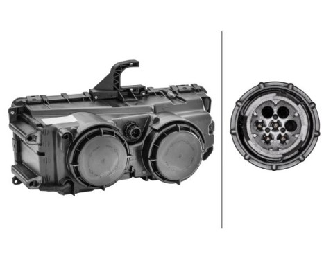 Headlight 1DB 247 011-021 Hella, Image 2