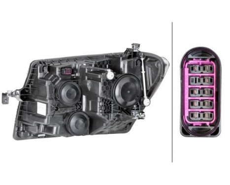 Headlight 1EB 012 830-021 Hella, Image 2