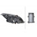 Headlight 1EE 354 830-021 Hella, Thumbnail 2