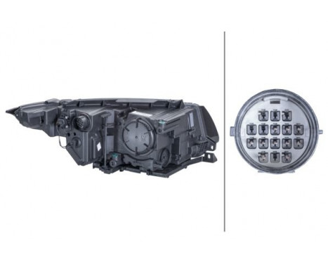 Headlight 1EE 354 835-011 Hella, Image 2