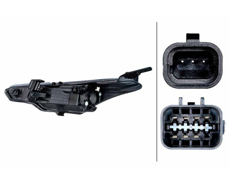 Headlight 1EE354 884-021 Hella, Image 2