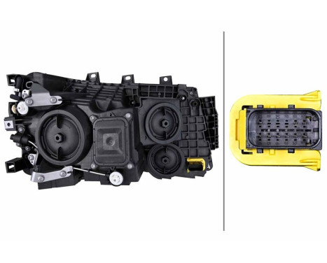 Headlight 1EH 011 804-051 Hella, Image 2