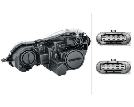 Headlight 1EL 009 260-081 Hella, Image 2