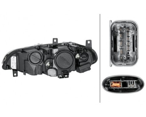 Headlight 1EL 009 644-621 Hella, Image 2