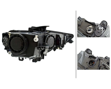 Headlight 1EL 010 740-351 Hella, Image 2