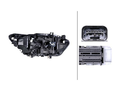 Headlight 1EX 011 929-911 Hella, Image 2