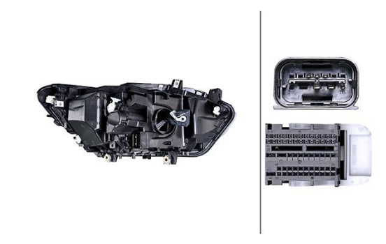 Headlight 1EX 011 929-911 Hella, Image 2