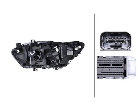 Headlight 1EX 011 929-921 Hella, Image 2