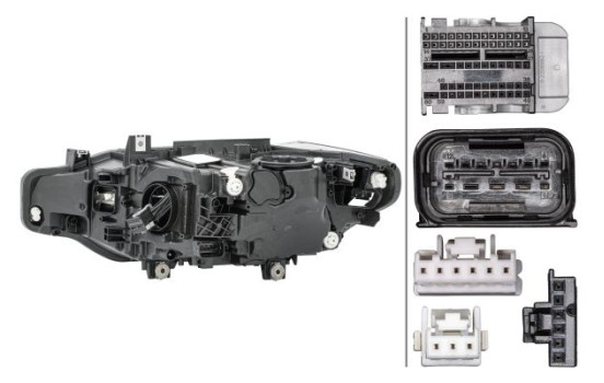 Headlight 1EX 012 102-921 Hella, Image 2