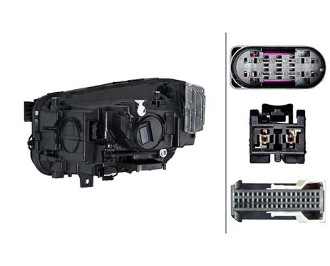Headlight 1EX 013 080-521 Hella, Image 2