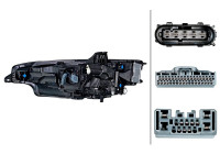 Headlight 1EX 013 508-921 Hella