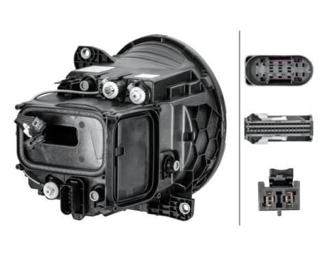 Headlight 1EX 014 543-051 Hella, Image 2