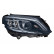 Headlight 1EX 014 827-621 Hella