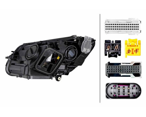 Headlight 1EX 014 827-621 Hella, Image 2
