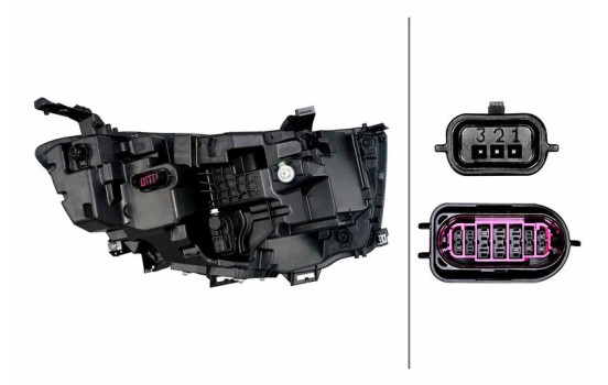 Headlight 1EX 015 151-611 Hella, Image 2