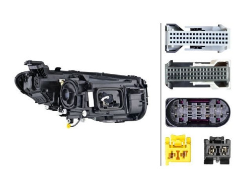 Headlight 1EX 015 619-711 Hella, Image 2