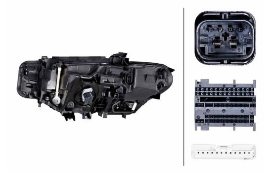 Headlight 1EX 016 808-761 Hella, Image 2
