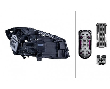 HEADLIGHT 1EX 1EX354 879-011 Hella, Image 2