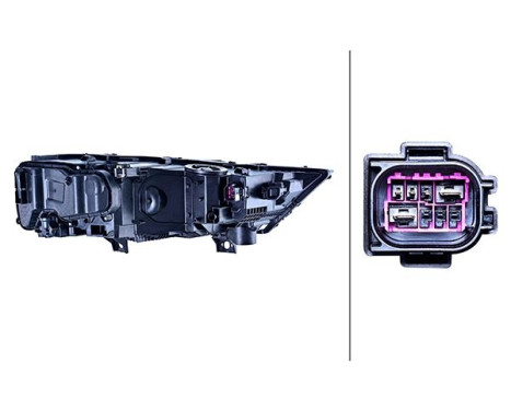 Headlight 1EX 354 881-011 Hella, Image 2