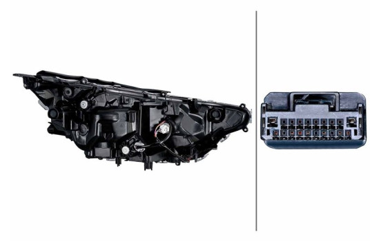 Headlight 1EX 354 887-011 Hella, Image 2