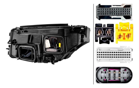 Headlight 1EX 354 897-081 Hella, Image 2