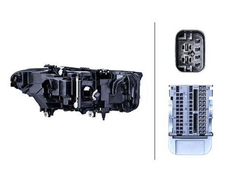 HEADLIGHT 1EX015 449-311 Hella, Image 2