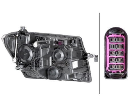 Headlight 1LB 012 830-031 Hella, Image 2 Headlight 1LB 012 830-031 Hella, Image 2