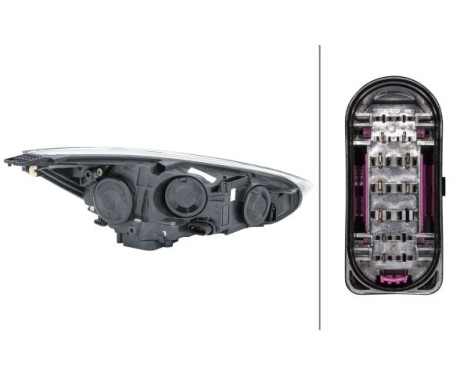 Headlight 1LE 354 827-031 Hella, Image 2