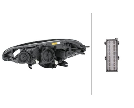 Headlight 1LF 011 830-121 Hella, Image 2